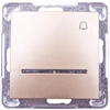 Ospel Skambučio mygt./apšv. p/t IMPRESJA 10A/250V/maks. 3520W aukso sp.