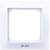 Ospel RH-1Y/00 IMPRESJA Vienas rėmelis IP44 jungikliams balta RH-1Y/00