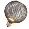Dekoratyvinė LED lemputė OSRAM FLAT, E27 G125BK, 3,5 W, 2700K, 300 lm, NON-DIM, juodos sp.