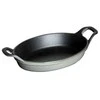 STAUB ovalus mini kepimo ir gratino indas, 250 ml, grafito spalvos