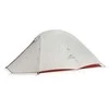 Palapinė cloud up 2 pro 20d cnk2350ws020-šviesiai pilka-raudona NATUREHIKE