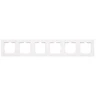 Panasonic 90960265 Karre Ramka 6-Krotna, Kolor Baltas / 90960265