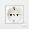 Panasonic Karre potinkinis kištukinis lizdas (Schuko, IP20), baltas (90963608)