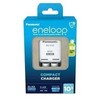 PANASONIC KOMPAKTINIS ĮKROVIKLIS + 2x AA ENELOOP 2000 mAh