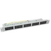 Efb Elektronik Ecolan Patchfeld Cat 3 ISDN 19" 1HE 50 Port RJ45 8/4 hellgrau RAL7035