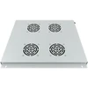 Alantec Panel wentylacyjny dachowy, 4 wentylatory, do szaf 800x800, spalva pilka (SA-FR-4-800-800-S)