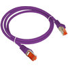 ALANTEC pataiso laido kat.6A S/FTP violetinė 0,25m LSOH