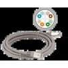 A Lan Technologie Alantec Tinklo Kabelis - A-LAN KKS6SZA 3 m Cat6 F/UTP Pilkas