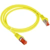 Patch-cord F/UTP kat.6 PVC 3.0m geltona ALANTEC