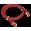 Patch-cord S/FTP kat.6A LSOH 0.5m raudona ALANTEC