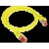 Patch-cord S/FTP kat.6A LSOH 1.0m geltona ALANTEC
