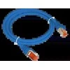 Patch-cord S/FTP kat.6A LSOH 1.0m mėlyna ALANTEC