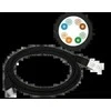 A Lan Technologie Alantec A-LAN KKU5CZA0.5 networking cable Juodas 0.5 m Cat5e U/UTP (UTP)