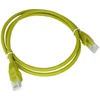 Patch-cord U/UTP kat.6 PVC 5.0m geltona ALANTEC