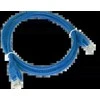 Patch-cord U/UTP kat.6A LSOH 0,25m mėlyna ALANTEC