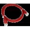 Patch-cord U/UTP kat.6A LSOH 1.0m raudona ALANTEC