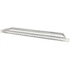 Alantec Patch panel 0.5U 19" 24x slot keystone Sidabrinė (PK045)