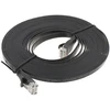 UNITEK C1812GBK Ethernet kabeliai FLAT UTP Ethernet Cat.6 5m