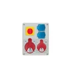 Pawbol 1x32A / 5P 1x16A / 5P 2x250V, extr. L/P IP44 (B.1095W)