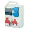 Pawbol R- BOX 240R 4S 1x32A / 5P 1x16A / 5P 2x250V, tuščias IP44 langas (B.1701R)