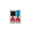 Pawbol Jungiklis R- BOX 240 4S 2x32A / 5P 2x250V tuščias langas, b / R IP44 B.1703