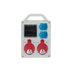 Pawbol R- BOX 240R 4S 2x32A / 5P 2x250V, tuščia IP44 B.1703 R langas