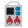 Pawbol R- BOX 240R 4S 2x32A / 5P 2x250V, tuščia IP44 B.1703 R langas