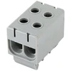 2 bėgių bėgio jungtis Cu: 2,5-50 mm2 Al: 6-50 mm2 Pawbol pilka E.4150/SZ