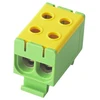 Pawbol 2 bėgių gnybtų blokas Cu: 2,5-50 mm2 Al: 6-50 mm2 Pawbol geltonai žalias E.4150/Ż-Ż