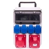 PCE 9012605W Stacionarus skirstomasis skydas HEL 1x32A/4P+1x16A/4P+4x16AGS230V 9012605W