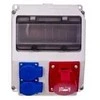 PCE 9035003w Stacionarus skirstomasis skydas LUBLIN 16A/5P 2xGS be IP44 apsaugos 9035003W