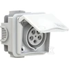 Pce GN.P/T PRZLO.ZA. 16A/5P/400V DIZAINAS IP44