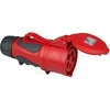 Pce SWITCH OUTLET 32A/5P/400V GRIP IP44