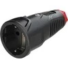 PCE Lizdas przenośne gumowe 16A 2P+Z 230V VDE IP20 /pełna guma/ TAURUS2 2520-sr