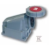 Elteco PCE „Power Twist“ fiksuotas lizdas 63A 400V 3P+N+Z be droselio