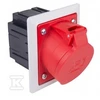 Pce SWITCH TABS SLANT 32A 5P IP44 BOX SIDE RAUDONA