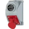 PCE Kištukinis lizdas su jungikliu L- 0- P 32A 5P 400V IP44 COMBO- POL (960625401W)