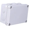 PCE ŠVIESOS dėžutė susukti 162x116x76mm 10 krūtinės angina IP67 - EV- 161