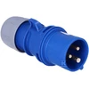Pce PLUG FORWARD 16A/3P/230V SHARK IP44