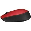 Pelė Logitech M171 910-004641 (optinė; 1000 DPI; spalva raudona)