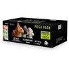 Pet Republic PETREPUBLIC Mega Pack lašiša, vištiena, Tuna, Cod, upėtakis – šlapias kačių maistas – 48x85g
