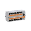 Phoenix Contact 1019556 PTVFIX 6/18X2.5-NS35A GY skirstomasis blokas, pilka pramoninė jungtis - 18 prijungimo taškų, kurių skerspjūvis 2,5 mm2