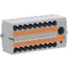 Phoenix Contact 1019556 PTVFIX 6/18X2.5-NS35A GY skirstomasis blokas, pilka pramoninė jungtis - 18 prijungimo taškų, kurių skerspjūvis 2,5 mm2