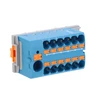 Phoenix Contact 1028361 PTFIX 2X4 BU paskirstymo blokas, mėlyna pramoninė jungtis - 2 prijungimo taškai, kurių skerspjūvis 4mm2