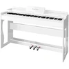 Kruger &amp; Matz Pianino KrugerMatz KMDP-135 skaitmeninis pianinas, blizgiai baltas