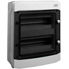 PLASTIKINIS MONTAVIMO KORPUSAS Pavirštinio montavimo IP65, 2X12 moduliai. 19 kabinos NOARK 110685