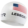 Plaukimo kepuraitė TYR Usa silc cap ledecky vieno dydžio