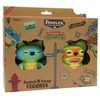 Pmi Kids World FUGGLER S2 SWAP & STYLE FIGURES - 2 PACK (LEONARDO & MICHELANGELO)