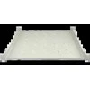 Alantec Fiksuota lentyna 19 colių 1U gylis 350mm Pilka