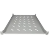 Alantec fiksuota lentyna 19" 1U, 550 mm gylis, spalva pilka, 4 tvirtinimo taškai (SA-P-19-1U-550-4-S)
